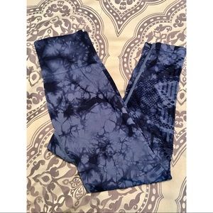 PINK acid blue leggings 💙